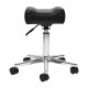 Sillon Bell Mobile Pedicure Footstool Black