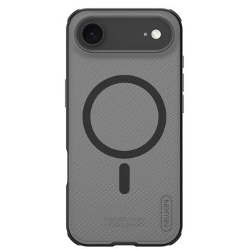 Super Frosted Shield Pro Magnetic Case IP17 Air Transparent black