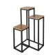 Ruhhy 3-Tier Metal Plant Stand 67 cm