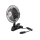 LTC 12V 6\" Car Fan with Clip and Adjustment