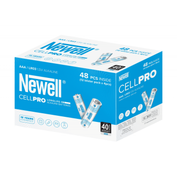 Newell CellPro AAA Alkaline Batteries (48 pcs)