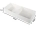 Large Underwear and Sock Drawer Organizer, 2 Compartments
