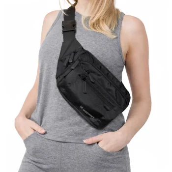 Wozinsky WSB-W1 Shoulder Bag, Waterproof, Black
