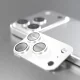 Etteri Full Camera Lens Protector for iPhone 17 Pro, Silver