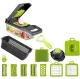 Manual Vegetable, Fruit and Egg Chopper with Accessories (13-in-1)