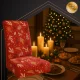 Ruhhy Christmas Chair Covers, 6 pcs, Red