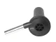 Electric Air Blower for BBQ and Fireplace, Black