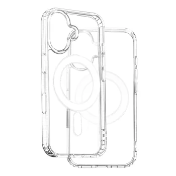 TFO Anti Shock Mag Case for iPhone 16 Pro Max 6.9", 1.5 mm, Transparent