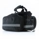 Comfortable Bicycle Bag on the Trunk - 30x25x25cm, Black