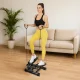 4FIZJO Mini Twist Stepper PRO with Resistance Bands, Black