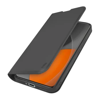 SBS Wallet Smooth Flip Case for Xiaomi Redmi Note 15 Pro - Black