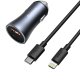 Baseus Golden Contactor Pro fast car charger USB Type C / USB 40 W Power Delivery 3.0 Quick Charge 4+ SCP FCP AFC + USB...