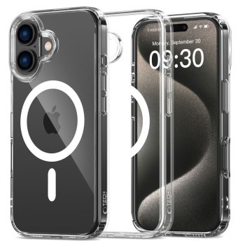 Tech-Protect Flexair Hybrid MagSafe vāciņš iPhone 16 Plus, Caurspīdīgs