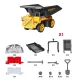 Bakalu Construction Tower Crane Set with 50 Elements & Surprise Vehicle