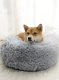 Round Pet Bed Sofa Mattress Mat Cushion Nest Sleeping Place for Cat Dog, 50x10 cm