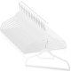 Massido MS-859 Velour Clothes Hangers, 20 Pcs, Black