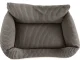 Soft Corduroy Dog and Cat Bed, Size M, Beige