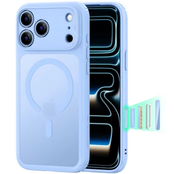 ESR Classic Hybrid MagSafe Case for iPhone 18 Pro Max / 17 Pro Max, Light Blue