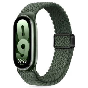 TECH-PROTECT NYLONMAG XIAOMI SMART BAND 8 / 9 NFC HUNTER GREEN