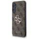 Guess Samsung Galaxy A55 Case 4G Big Metal Logo, Brown