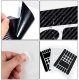 Bicycle Frame Protection Sticker Set RW39, 20 pcs, Black