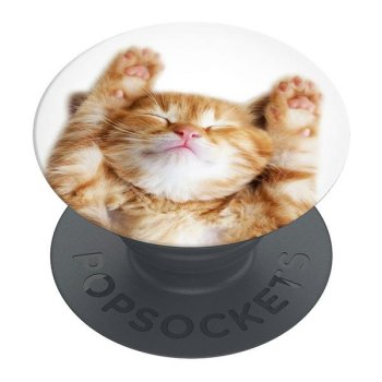 Popsockets 2 Snoozy Cat Holder and Phone Stand