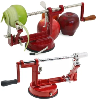 3in1 Apple Peeler Corer and Slicer, Stainless Steel
