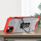 Crystal Ring Case Tough Rugged Cover for iPhone 13 mini, Red