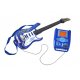 Iso Trade Kids Electric Guitar with Microphone and Amplifier, Blue