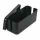 Cable and Power Strip Organizer Box, Black