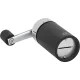 Peugeot Isen Nutmeg Mill with Crank, 15 cm, Black