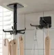 Rotating Kitchen Hanger with 6 Hooks AG880A, Black