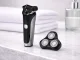 Men\'s Electric Shaver 3 Floating Heads Cordless Beard Trimmer USB-C