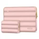 Tech-Protect Puffy 13-14\" Laptop Bag & Accessory Pouch, Pink