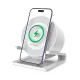 Devia I-M3 Bluetooth Speaker with 15W Wireless Charger & Lamp, White