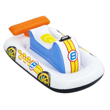 Bestway Kids Inflatable Race Car Pool Float 110 x 75 cm