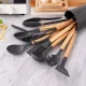 Bakalu Kitchen Utensil Set 12 Pcs, Black