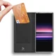 Sony Xperia 1 II DUX DUCIS Leather Cover Case, Black