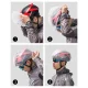 Rockbros 20001BK Bicycle Helmet Rain Cover, Black