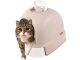 Large Enclosed Cat Litter Box with Scoop and Sliding Tray