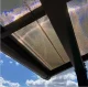 Profiled Polycarbonate Roof Sheet Diamond Tile Effect 2.8 mm, 0.954 x 6 m, Bronze