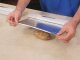 Household Foil and Cling Film Dispenser with Cutter, 36 x 8 x 8.5 cm