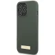 Guess Silicone Logo Plate MagSafe Case for iPhone 13 / 13 Pro - Green