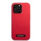 Karl Lagerfeld Silicone Plaque Case for iPhone 13 Pro / 13, Red