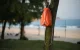 Portable Camping Shower Flextail Tiny Shower Bag 20 L, Orange