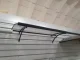 Door Canopy STARKEDACH L-160, 160x100x25 cm, Dark Gray