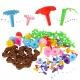 Creative Flower Garden Building Blocks Set - 104 Pieces