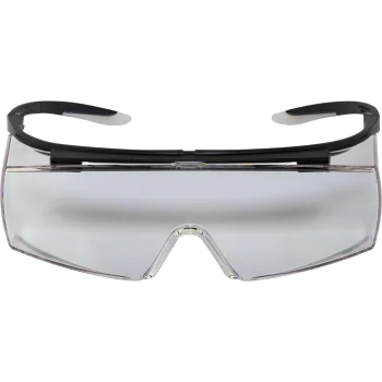 uvex super f OTG safety spectacles, black/clear