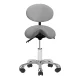 Giovanni 1025 Hydraulic Cosmetic Stool, Grey