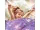Soft Glow-in-the-Dark Blanket / Bedspread, 150x200 cm, Purple